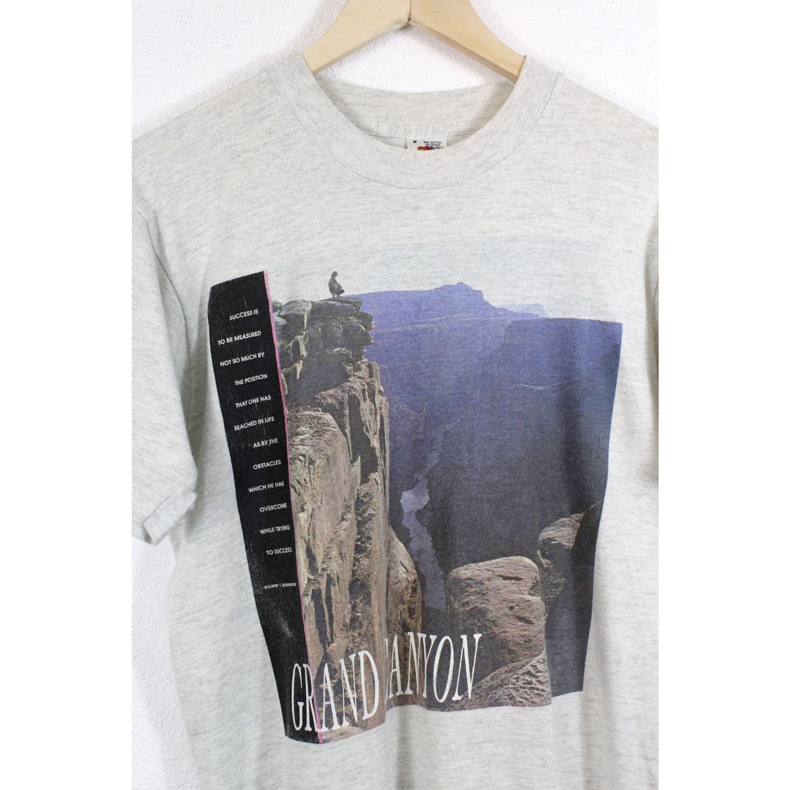 Vintage Vintage Grand Canyon Graphic Picture Tee T-shirt 90s USA Size US M / EU 48-50 / 2 - 3 Thumbnail