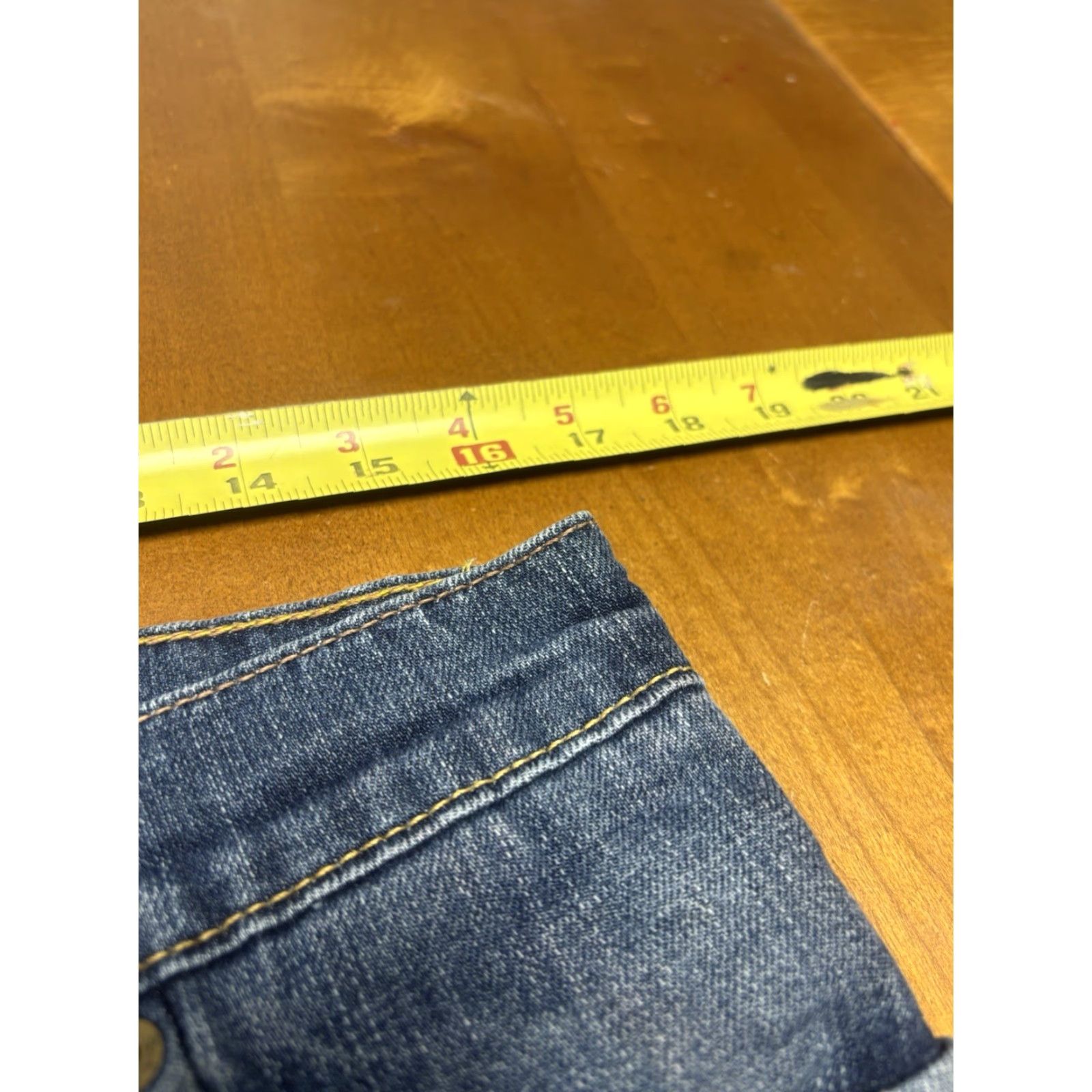 Levi's VINTAGE? No. Levi's Jeans Mens 34x32 Blue 510 Super Skinny Mid Rise Dark Wash Stretch Denim Shirt Jeans? Size US 34 / EU 50 - 3 Thumbnail