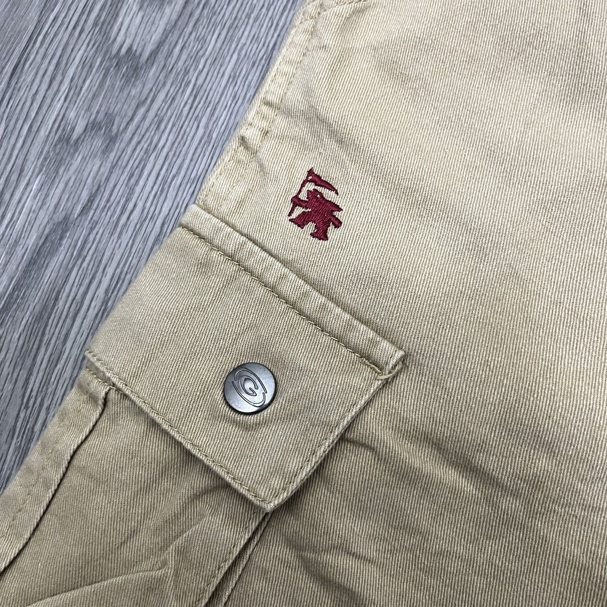 Japanese Brand Gotcha Cargo Baggy Pant Embroidery Pocket Lgb Style 🟥 Size US 32 / EU 48 - 10 Thumbnail