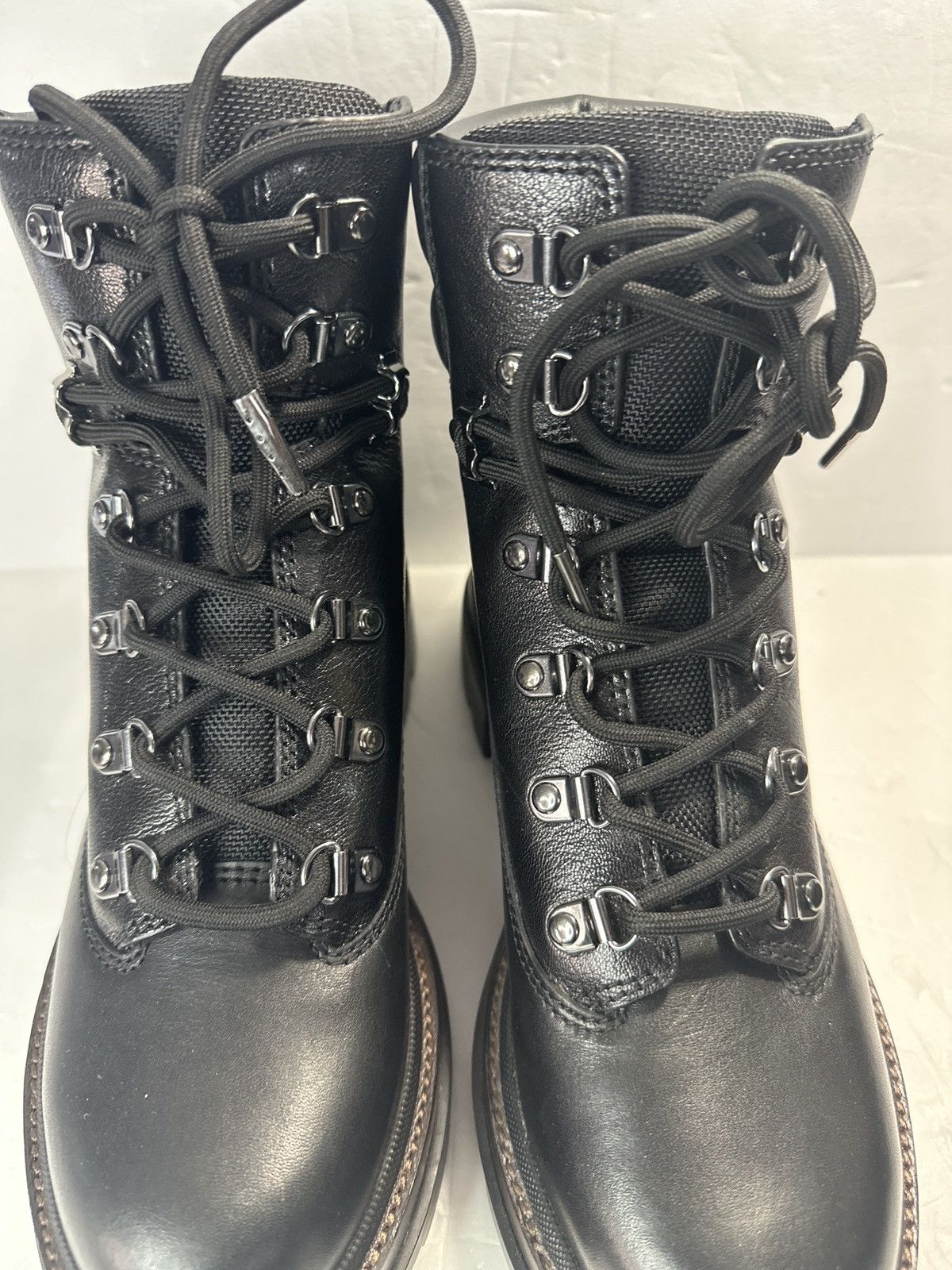 Tory Burch Tory Burch Lug Miller leather boots signature TB monogram Size US 8 / IT 38 - 6 Thumbnail
