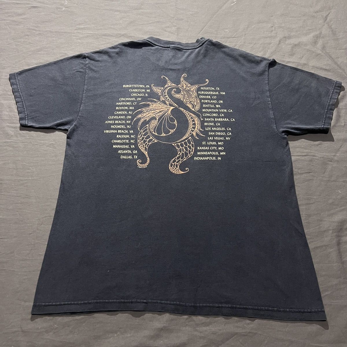 Band Tees Vintage 2001 Stevie Nicks Tour Concert Promo Tee L Faded Size US L / EU 52-54 / 3 - 9 Thumbnail