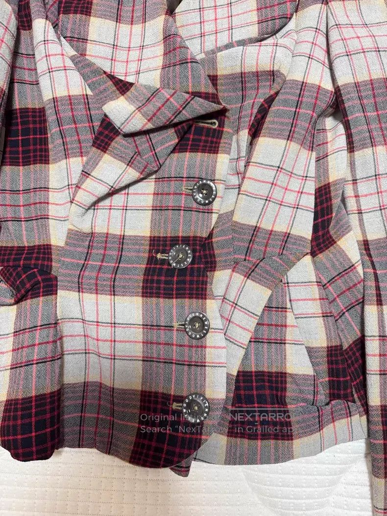 Vivienne Westwood Vivienne Westwood Drunkard plaid suit jacket Size S / US 4 / IT 40 - 8 Thumbnail