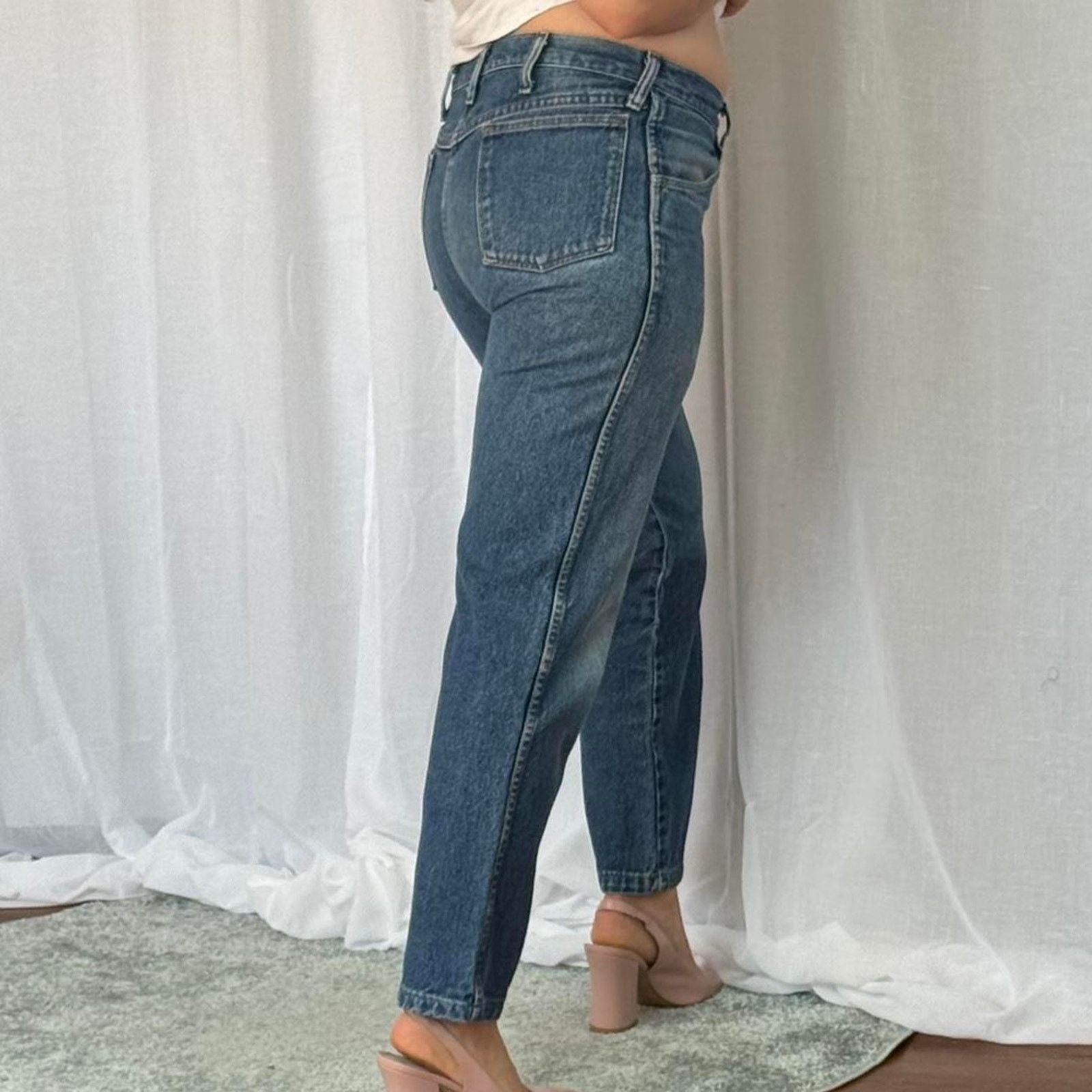 Rustler Vintage Rustler High Rise Straight Leg Jeans Size 33" - 3 Thumbnail
