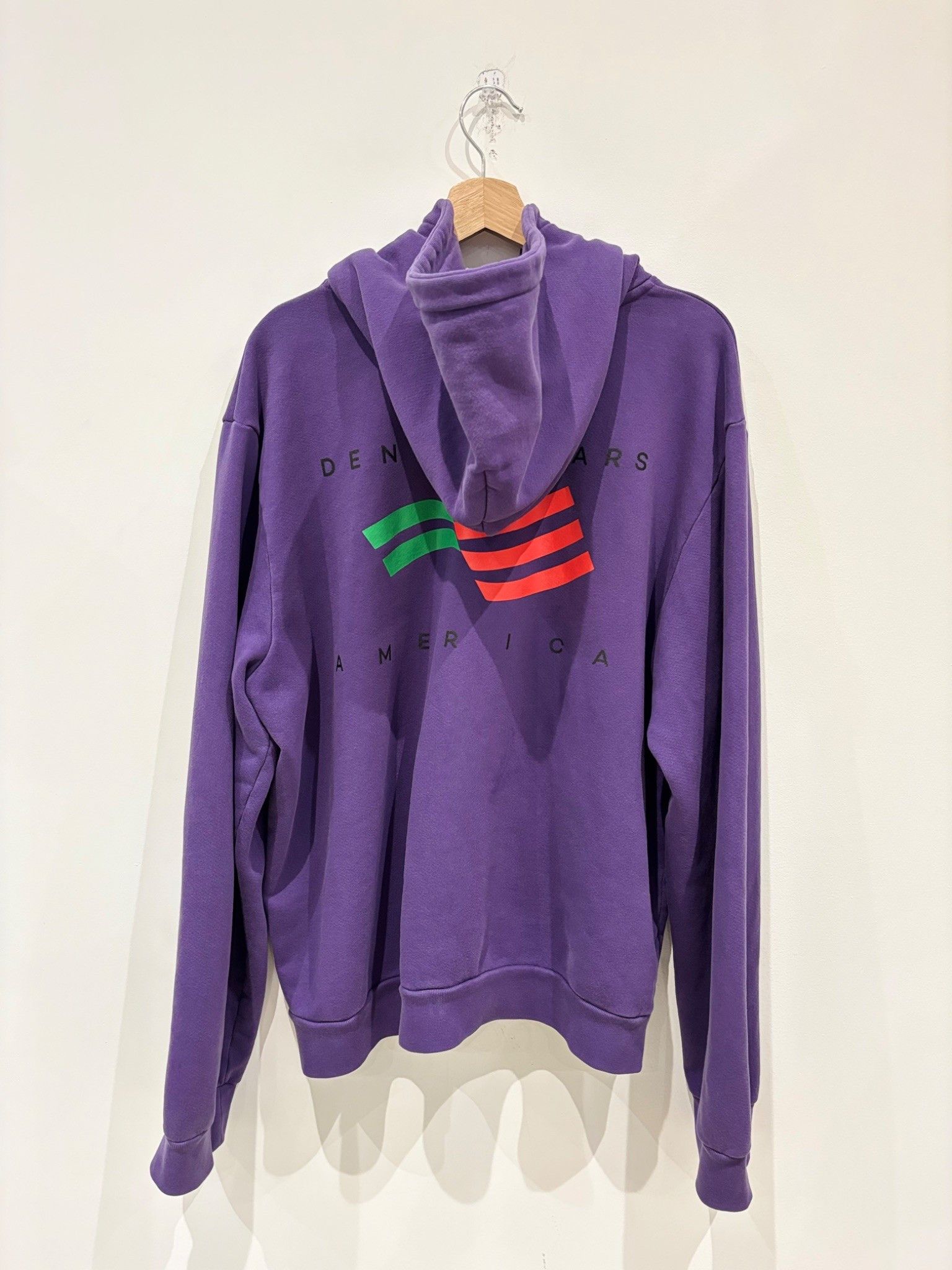 DENIM TEARS Denin Tears America Full-Zip Hoodie Purple Size US XXL / EU 58 / 5 - 6 Thumbnail