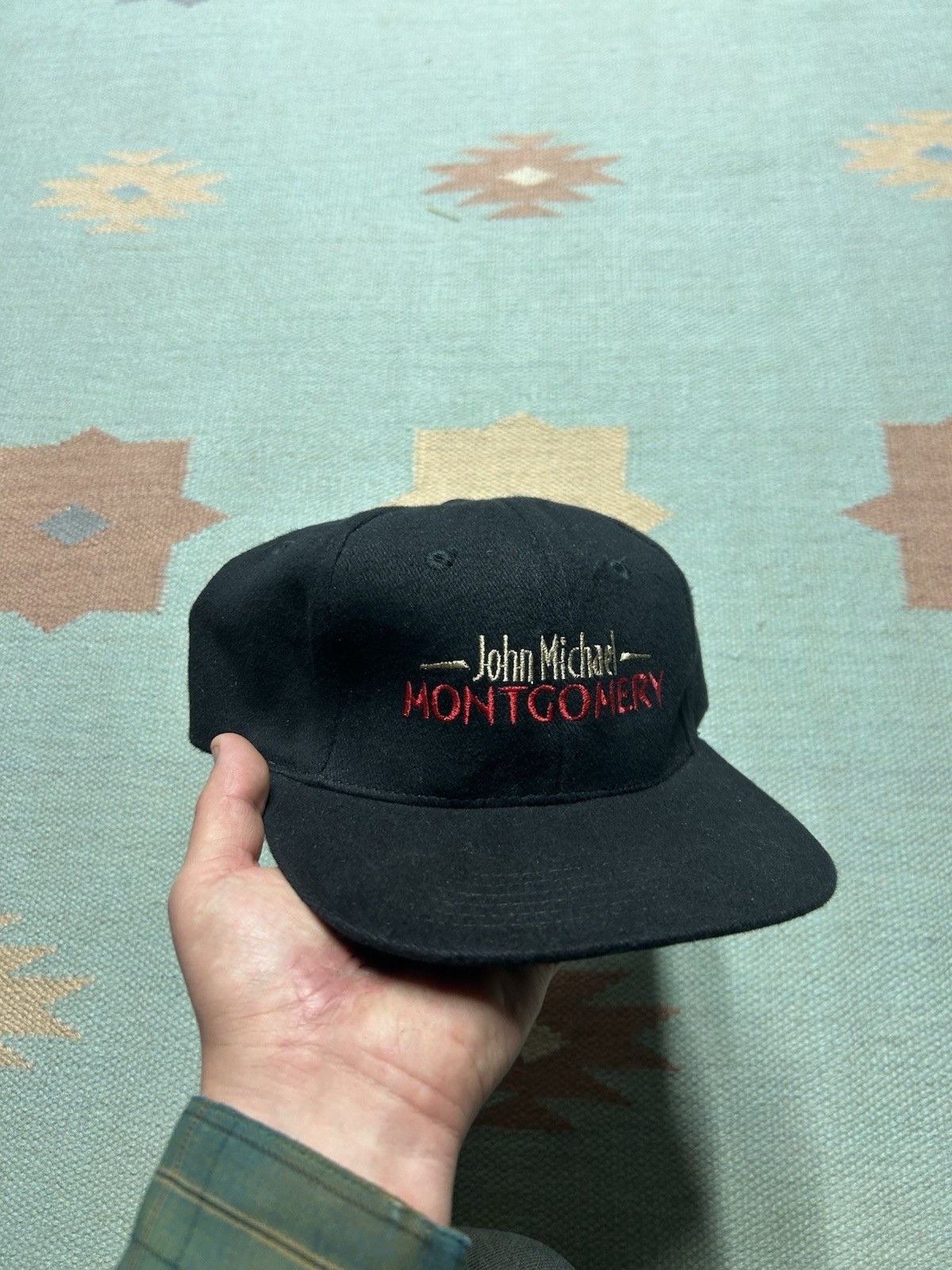 Vintage Vintage Strapback hat John Michael Montgomery country music Size ONE SIZE - 1 Thumbnail