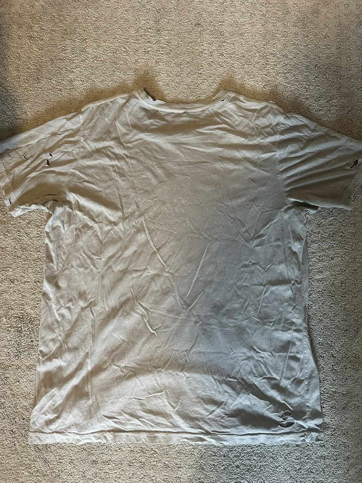 Designer Jpegmafia Hazard Duty Pay Shirt- Came with Rips Size US XL / EU 56 / 4 - 3 Thumbnail