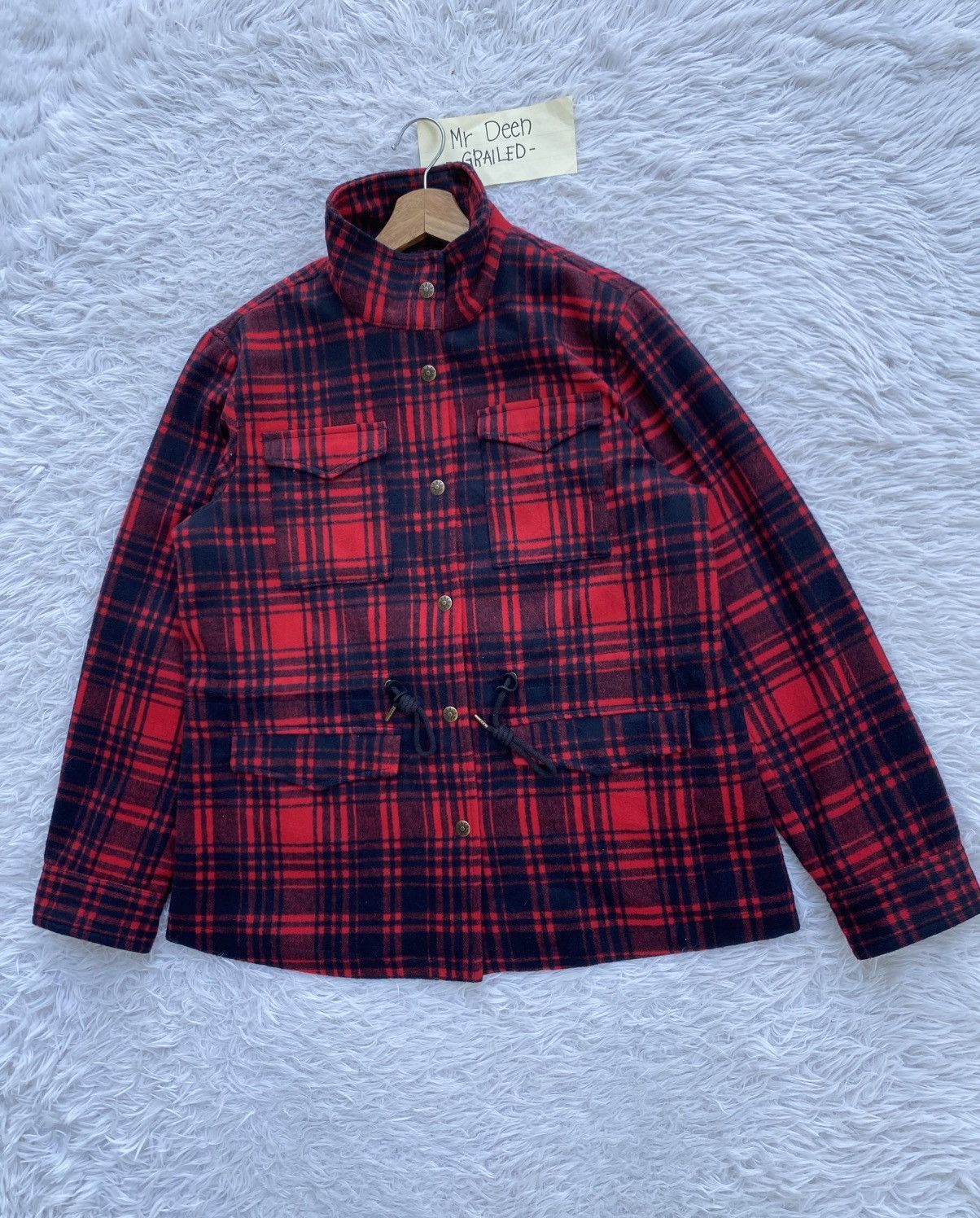Levi's Vintage Levi's Strauss Chekered Wool Jacket Size US M / EU 48-50 / 2 - 3 Thumbnail