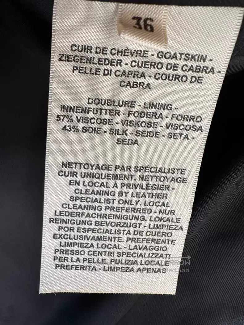 Hermes Hermes 2025 autumn/winter black leather jacket Size XS / US 0-2 / IT 36-38 - 4 Thumbnail