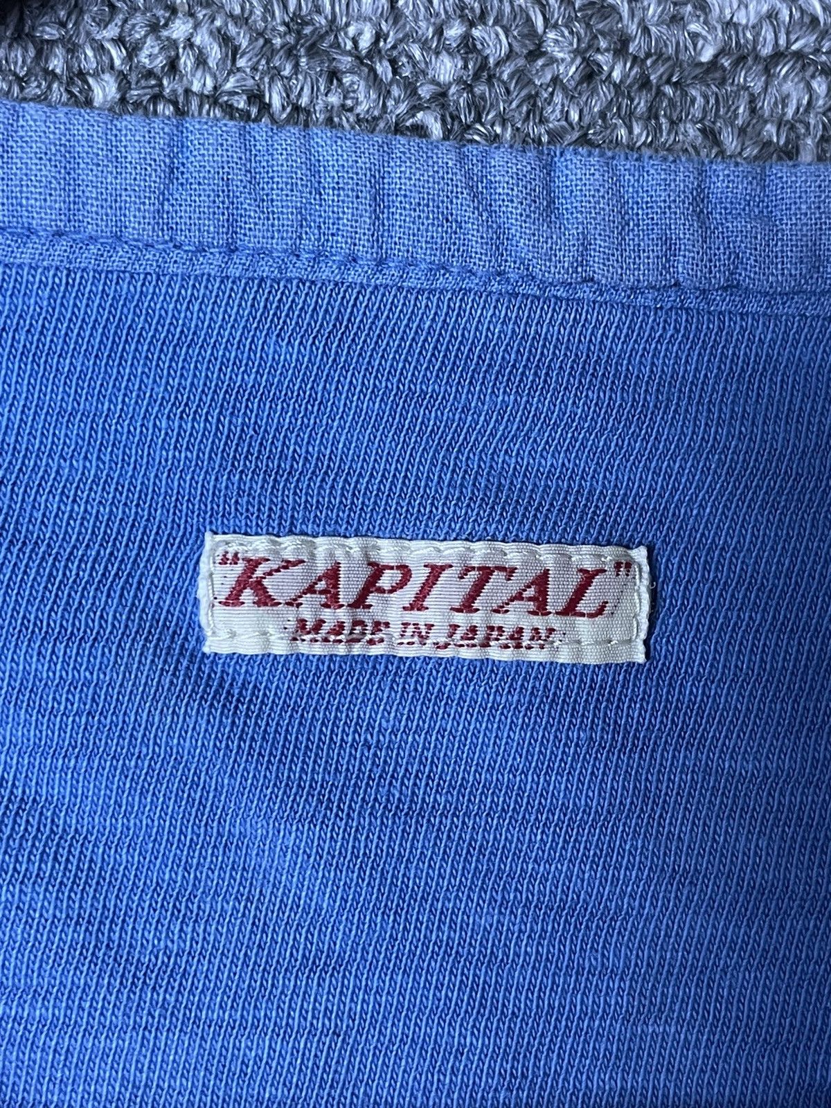 Kapital KAPITAL Brand Half Button Short Sleeve Shirt (111) Size US XXS / EU 40 - 7 Thumbnail