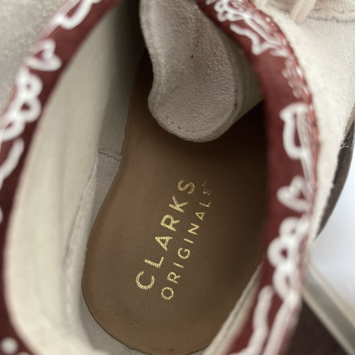 Clarks Clark Original Paisley Print Ankle Boots Size US 11 / EU 44 - 9 Thumbnail