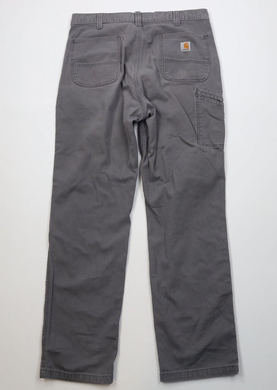 Carhartt Vintage Y2K Carhartt Fit Canvas Wide Leg Dungaree Pants Size US 38 / EU 54 - 9 Thumbnail