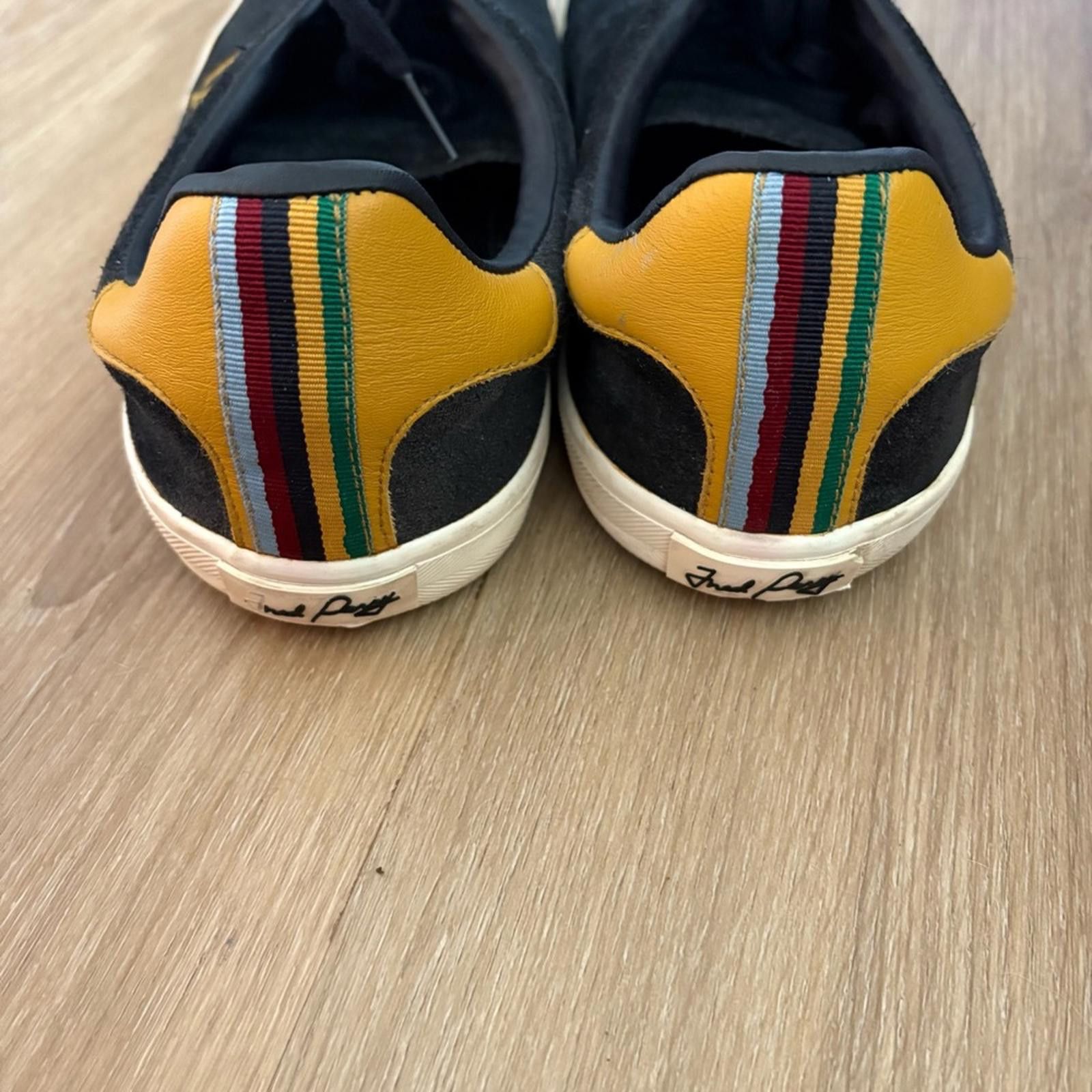 Fred Perry Fred Perry Men’s Blk Suede Sneakers Bradley Wiggins Collab Size US 12 / EU 45 - 4 Thumbnail