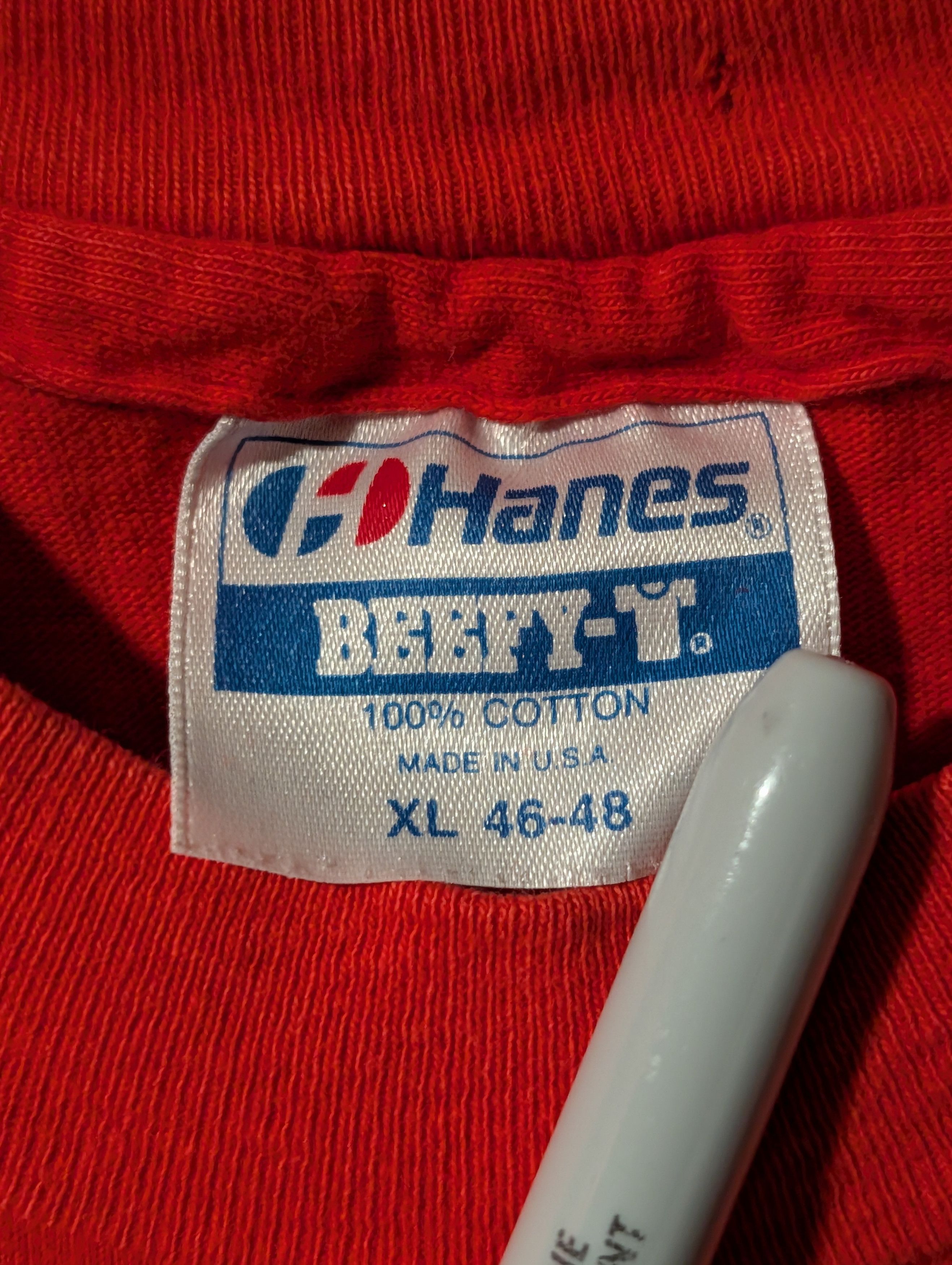 Hanes Vintage 90s Re-Elect Governor McKernan House Repres T-Shirt Size US XL / EU 56 / 4 - 3 Thumbnail