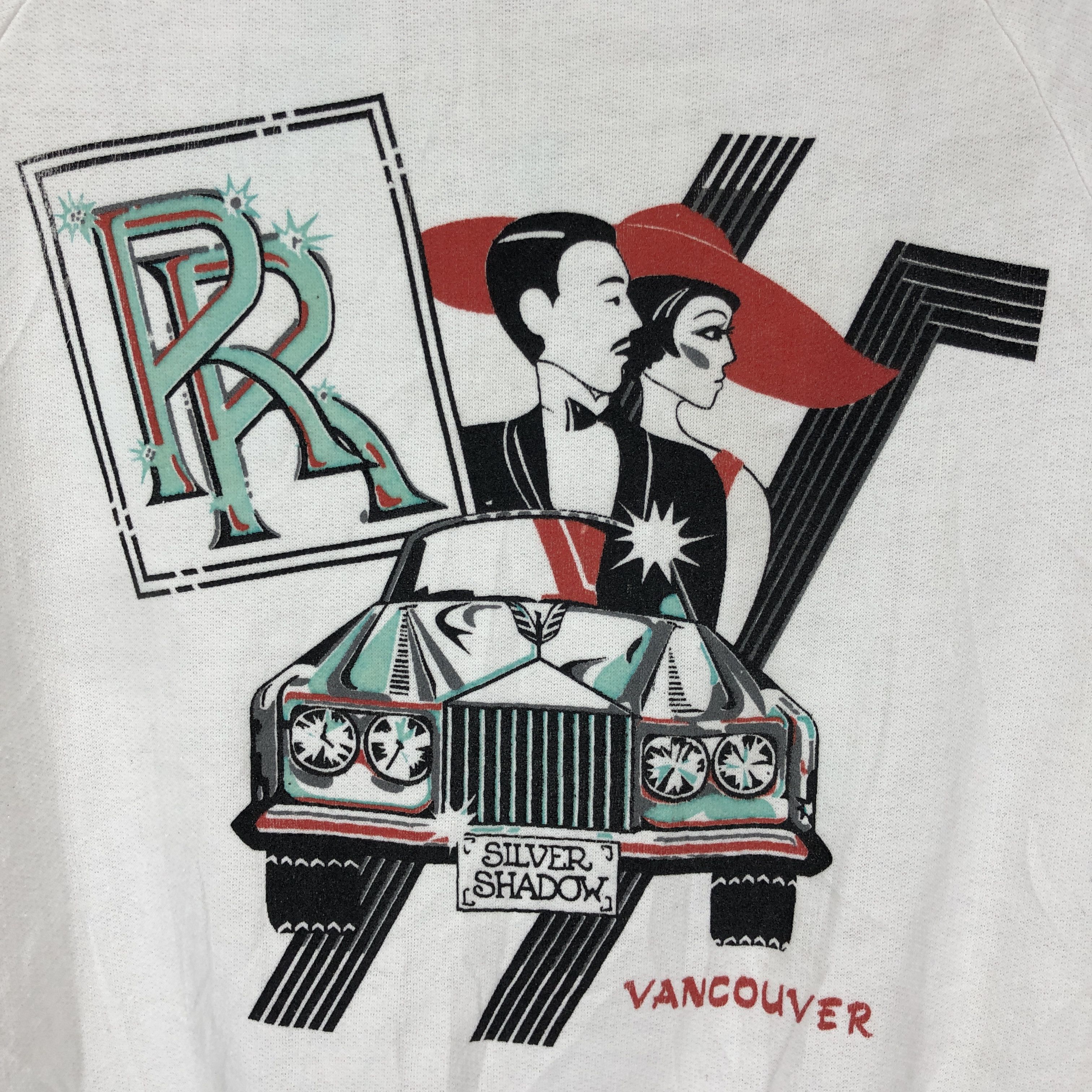 Vintage 90s Vintage SILVER SHADOW ROLLS ROYCE Sweatshirt #1472/AY Size US S / EU 44-46 / 1 - 3 Thumbnail