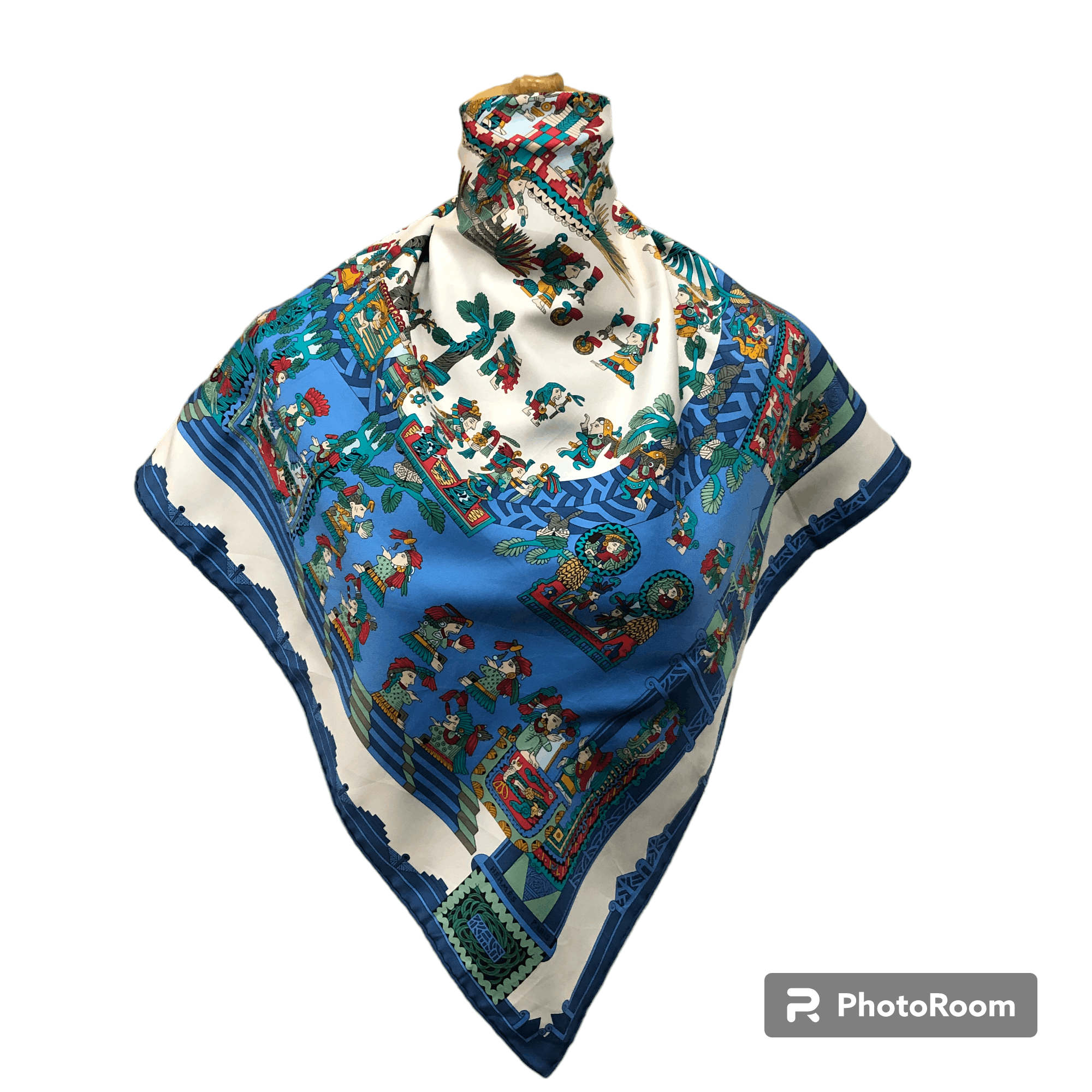 Hermes Hermes Astres et Soleils BY ANNIE FAIVRE Silk Scarf M1134 Size ONE SIZE - 1 Thumbnail