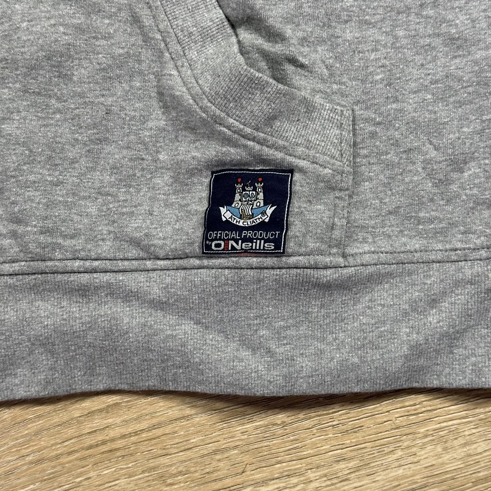 O'Neills O'Neills Men's Sweatshirt Hoodie XXL Gray Embroidered Patch Size US XXL / EU 58 / 5 - 3 Thumbnail