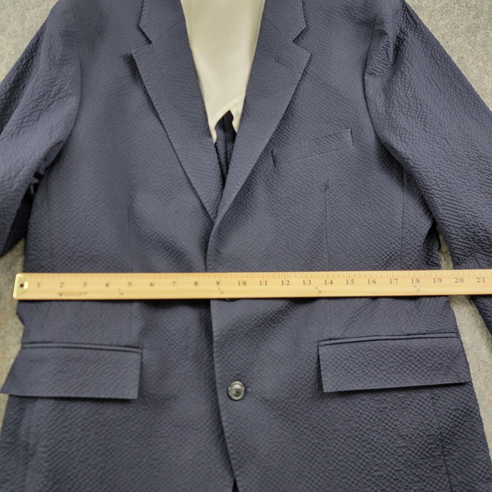 Todd Snyder Todd Snyder Seersucker Sutton Suit Jacket 42R NWT Size 42R - 8 Thumbnail