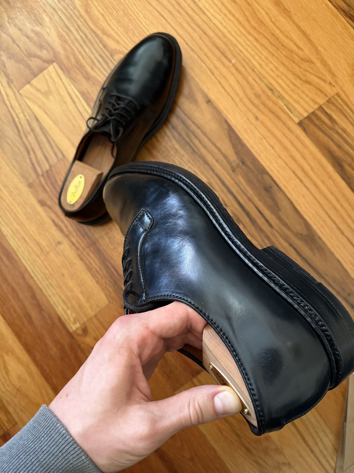 Alden Alden 9901 Plain Toe Blucher Size US 11.5 / EU 44-45 - 7 Thumbnail