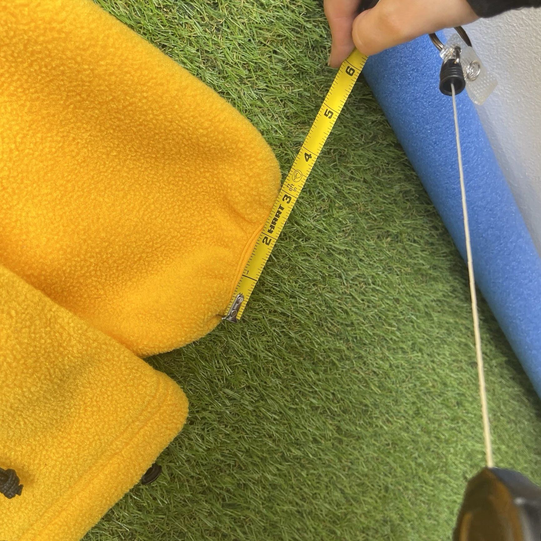 Vintage VINTAGE L.L. Bean Jacket Mens XL Yellow 1/4 Zip Fleece Pocket Hiking Polyester Solid Regular Long Sleeve Gender: Mens Size US XL / EU 56 / 4 - 6 Thumbnail