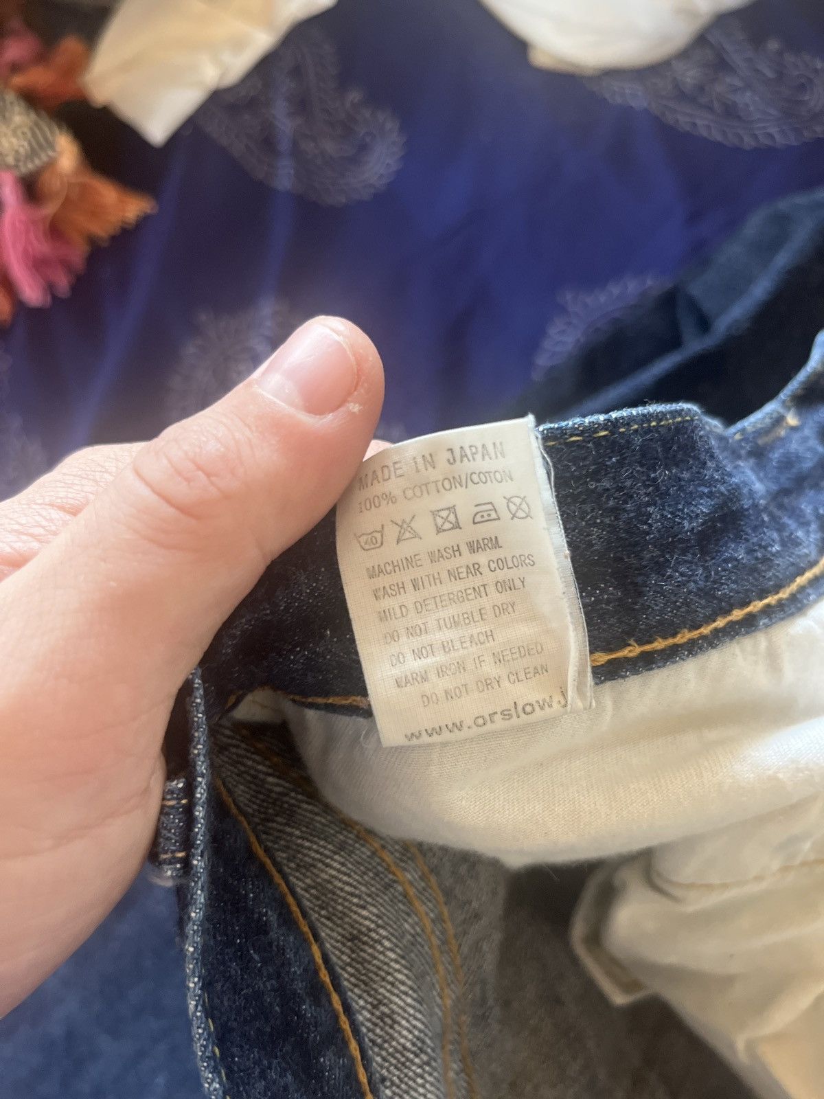 Orslow Orslow 107 Raw Denim XS Size US 27 - 5 Thumbnail