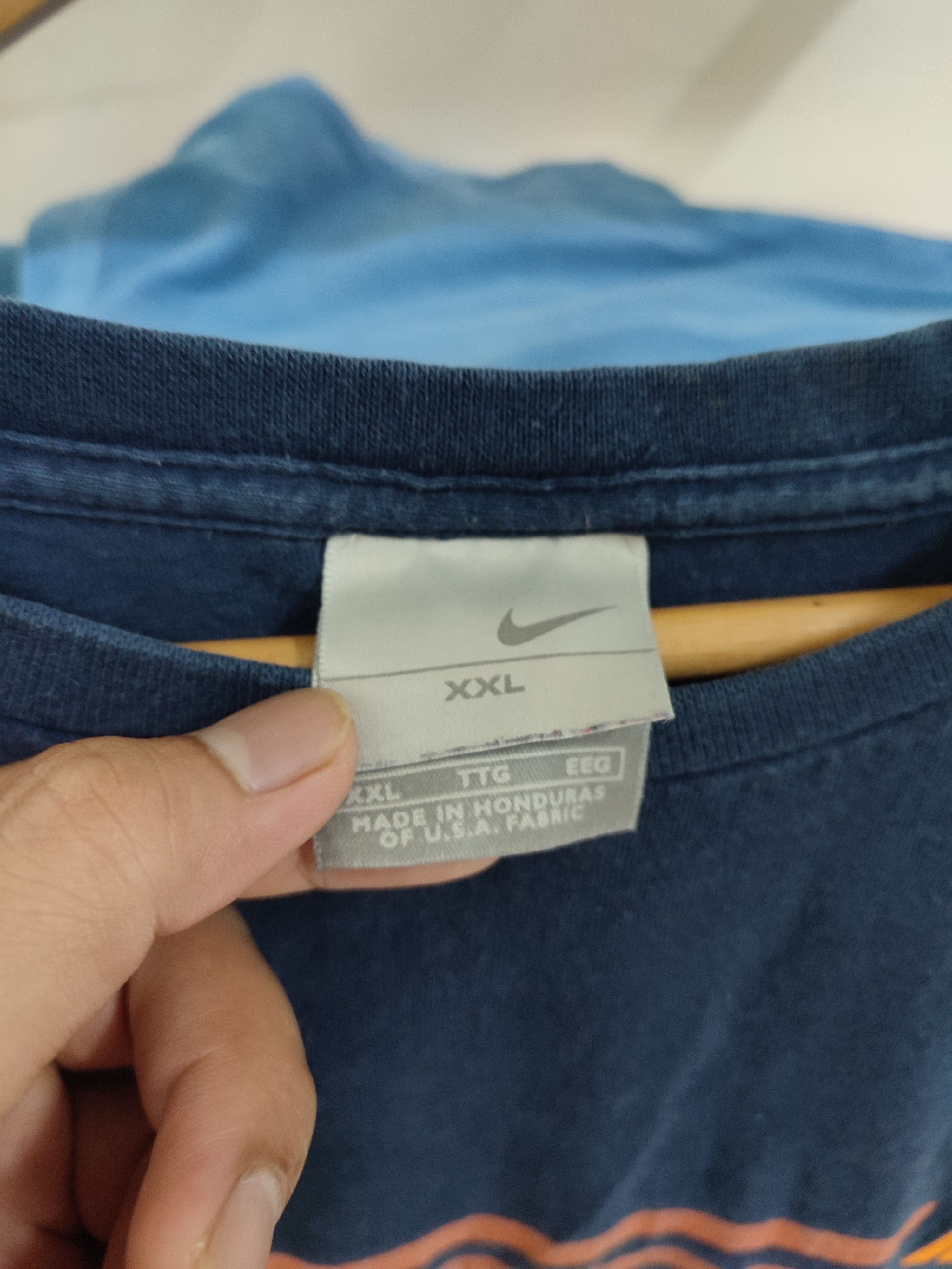 Nike 💥BAGGY💥Y2K VINTAGE NIKE TEE Size US XXL / EU 58 / 5 - 9 Thumbnail