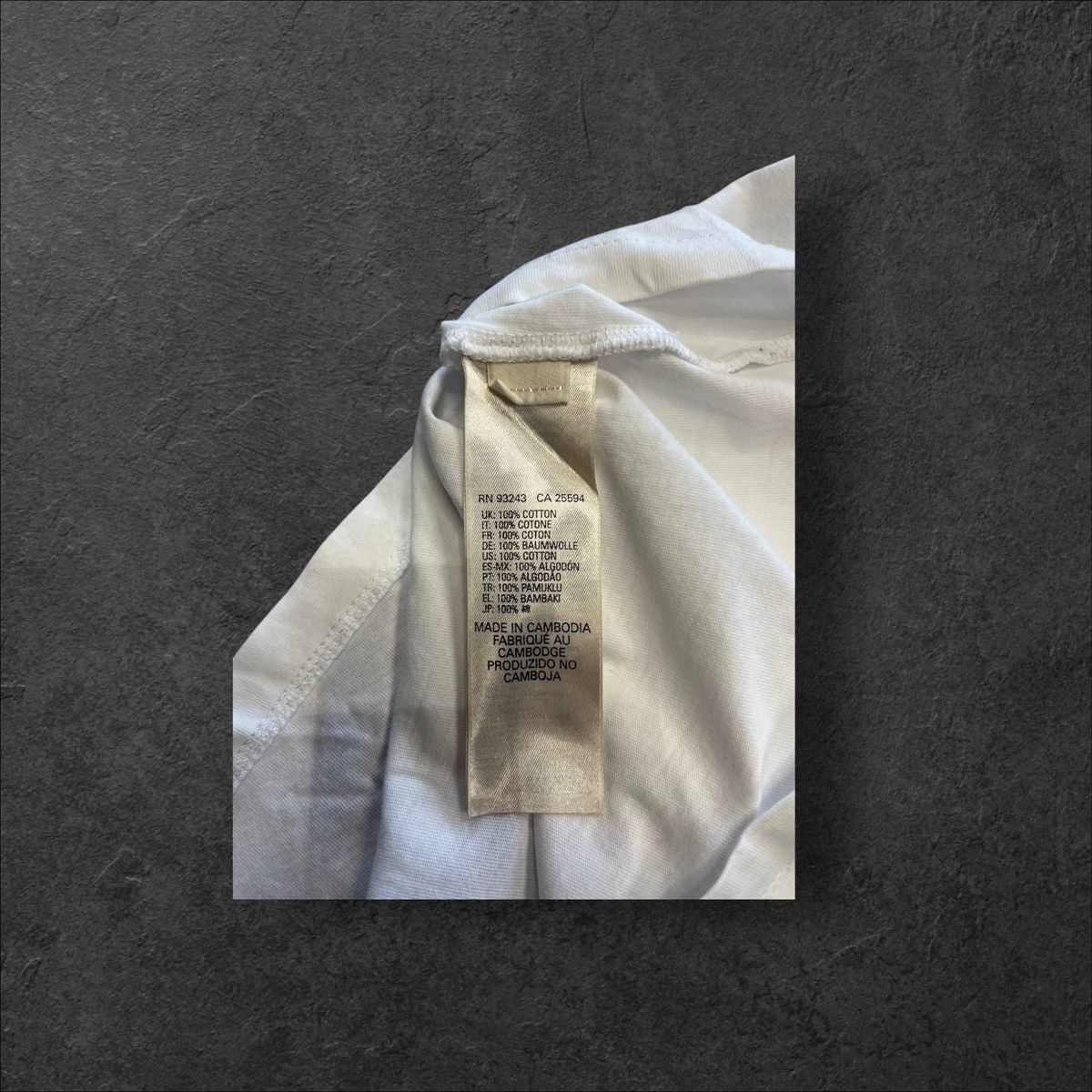 Diesel × Vintage Vintage Diesel Skull Geometric Cotton T shirt White Tee Size US XL / EU 56 / 4 - 7 Thumbnail