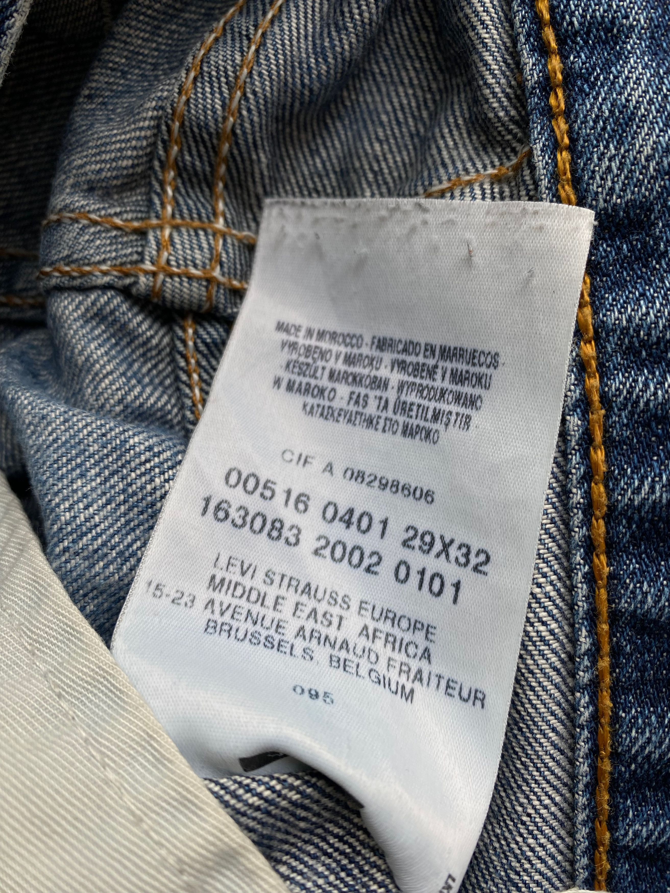 Levi's × Vintage Vintage Levi's Boot Cut Distressed Jeans Y2K Size 29" - 9 Thumbnail