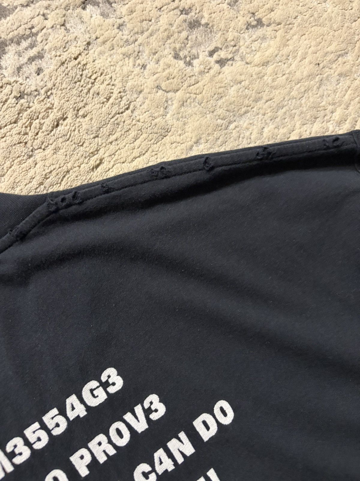 Vetements Vetements - AW23 Brain Power Message T Shirt Size US XL / EU 56 / 4 - 9 Thumbnail