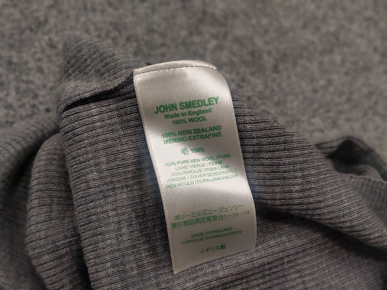 John Smedley John Smedley elastic ribbed Crewneck Sweater Long sleeve Size US S / EU 44-46 / 1 - 9 Thumbnail