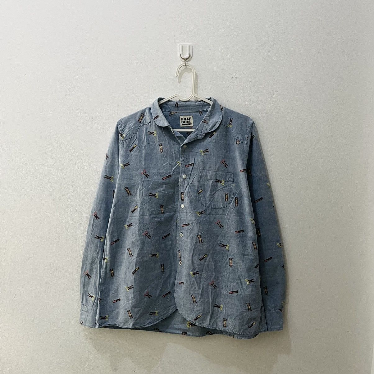 Issey Miyake Frapbois Half x Issey Miyake Botton Up Shirt Size US M / EU 48-50 / 2 - 1 Thumbnail