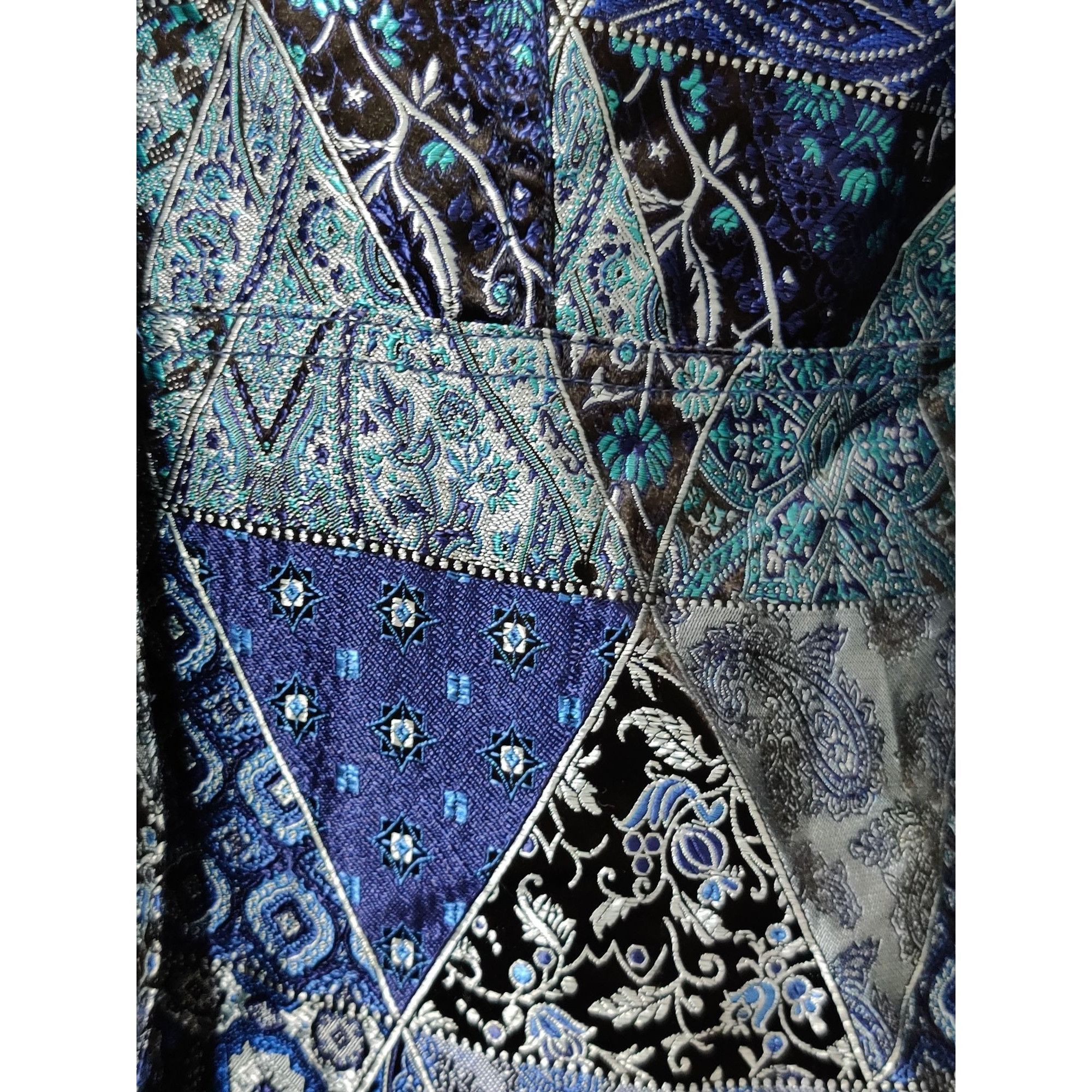 Coldwater Creek Coldwater Creek M womens vintage patchwork paisley triangle Size M / US 6-8 / IT 42-44 - 9 Thumbnail