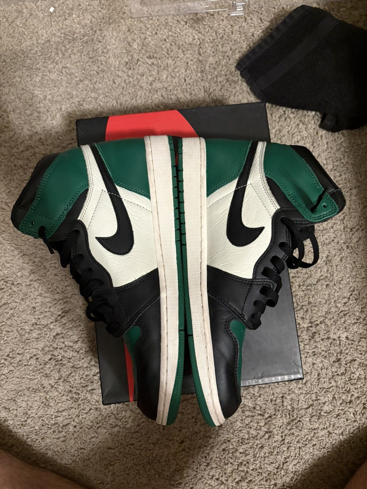 Jordan Brand Jordan retro 1 Pine Green OG Size US 11 / EU 44 - 3 Thumbnail