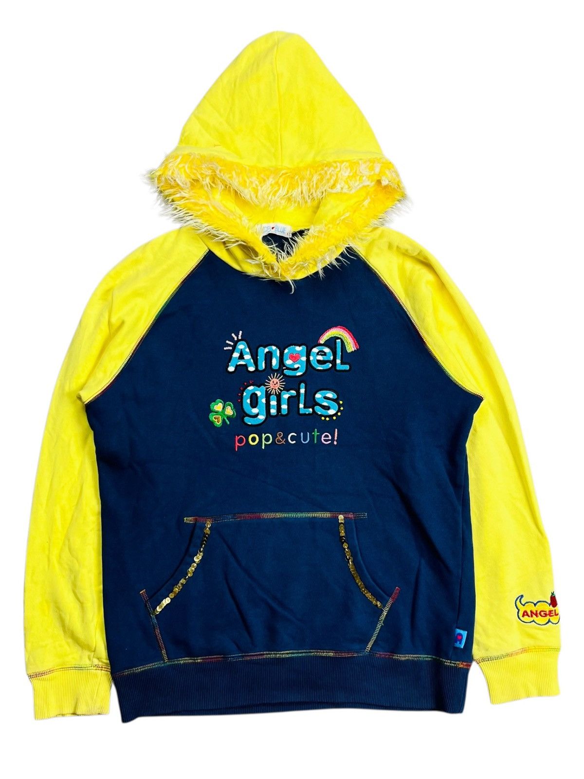 Angel Blue 2000s Angel Blue - Fur Pop & Cute Hoodie Size US M / EU 48-50 / 2 - 1 Thumbnail