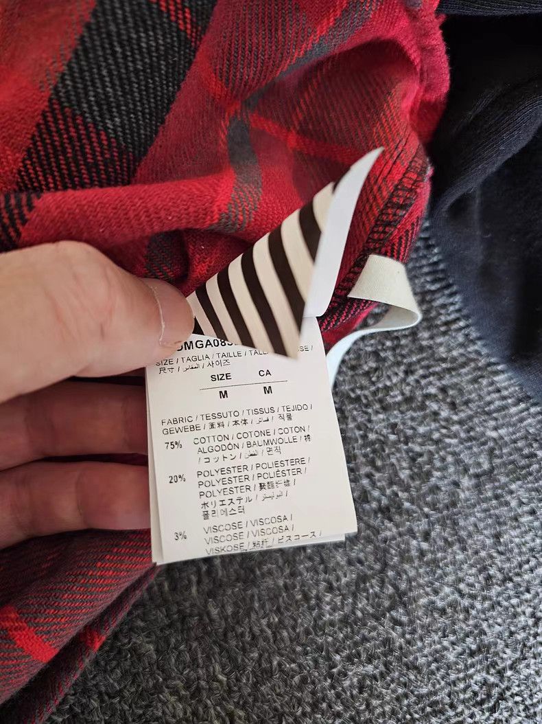 Off-White Off-White Thick Shirt with Sweatshirt Sleeves Size US M / EU 48-50 / 2 - 4 Thumbnail