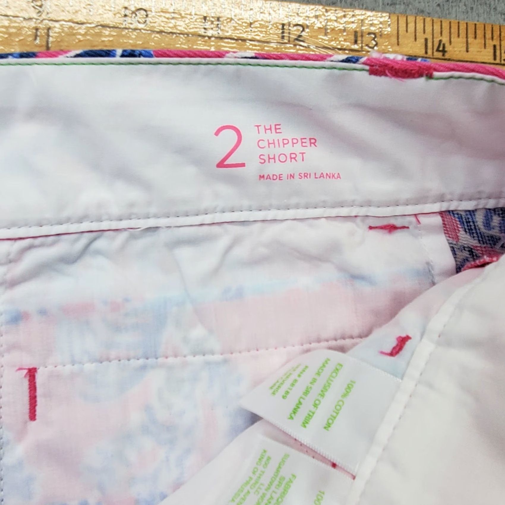 Lilly Pulitzer Lilly Pulitzer The Chipper Bermuda Shorts Womens 2 Multicolor Floral Short? Size 26" / US 2 / IT 38 - 7 Thumbnail