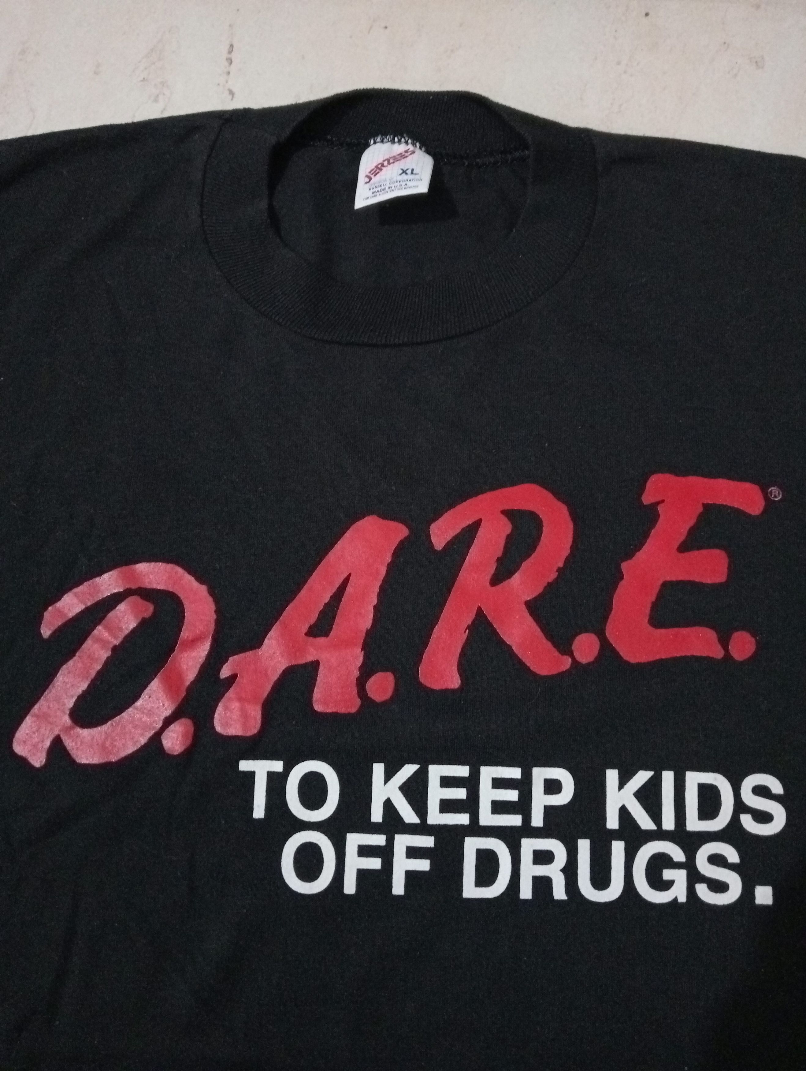 Vintage D.A.R.E. x VINTAGE x 90s Size US XL / EU 56 / 4 - 2 Thumbnail