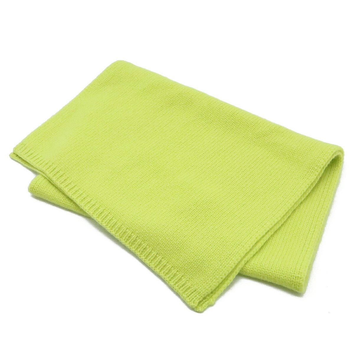 Hermes Hermes Hermes 100% Cashmere Knit Scarf Natural Material Scarf DUTY FREE for USA Size ONE SIZE - 1 Thumbnail