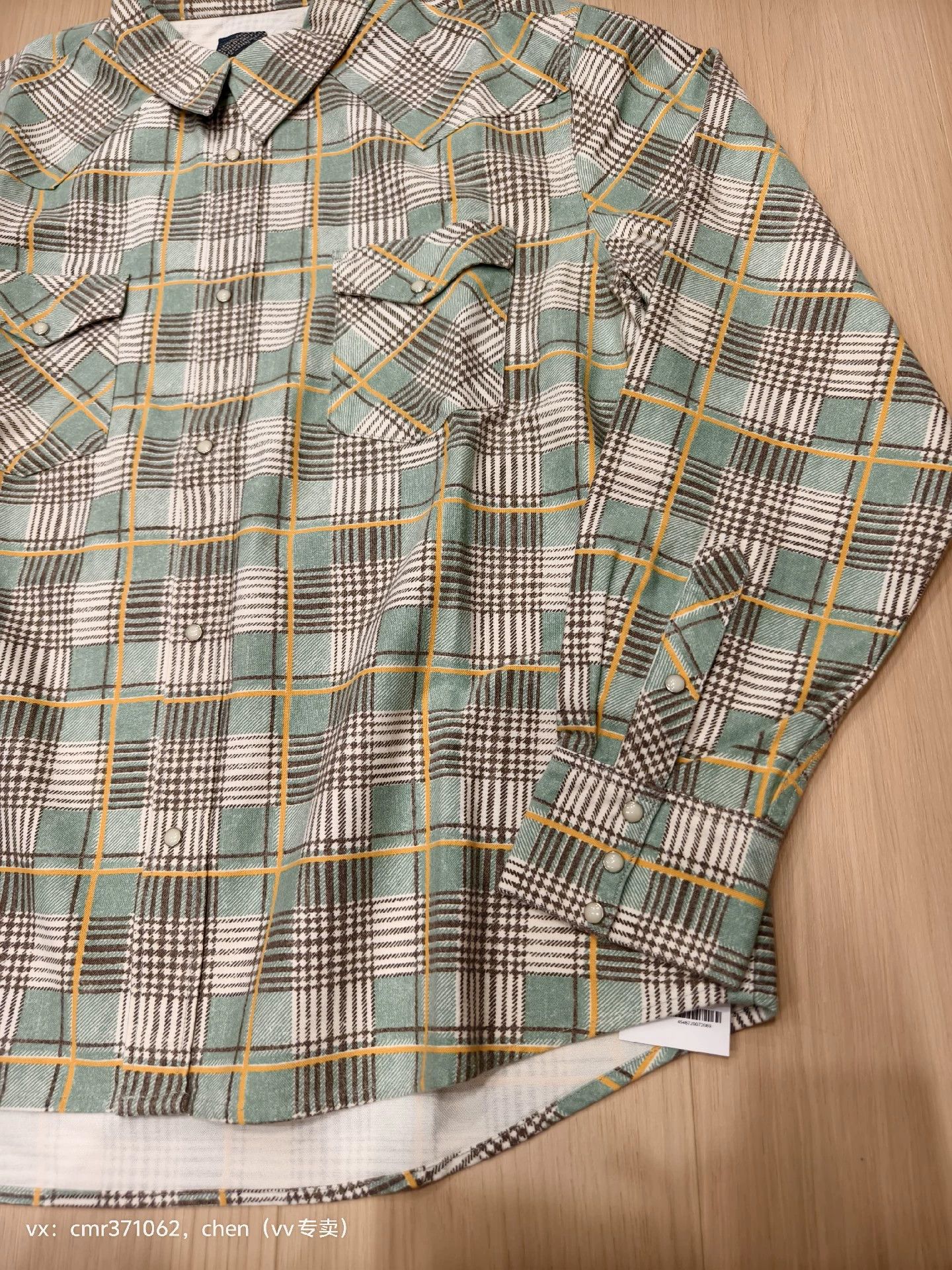 Visvim visvim 24 ICT 4-Corner Check L/S Flannel Lt Green3 Size US L / EU 52-54 / 3 - 3 Thumbnail
