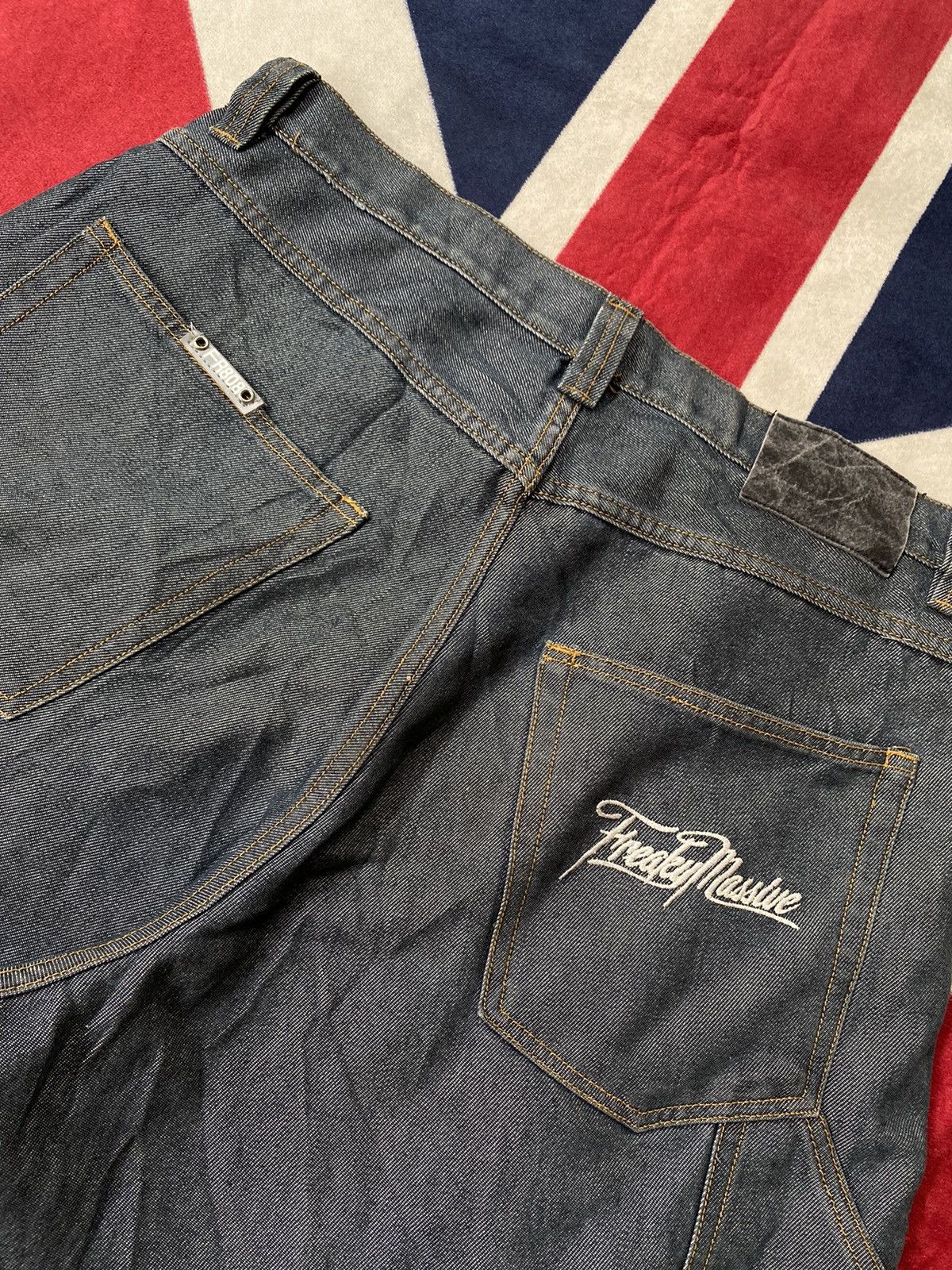 Japanese Brand × Massive Short Pants Freaky Massive Denim Size US 36 / EU 52 - 3 Thumbnail