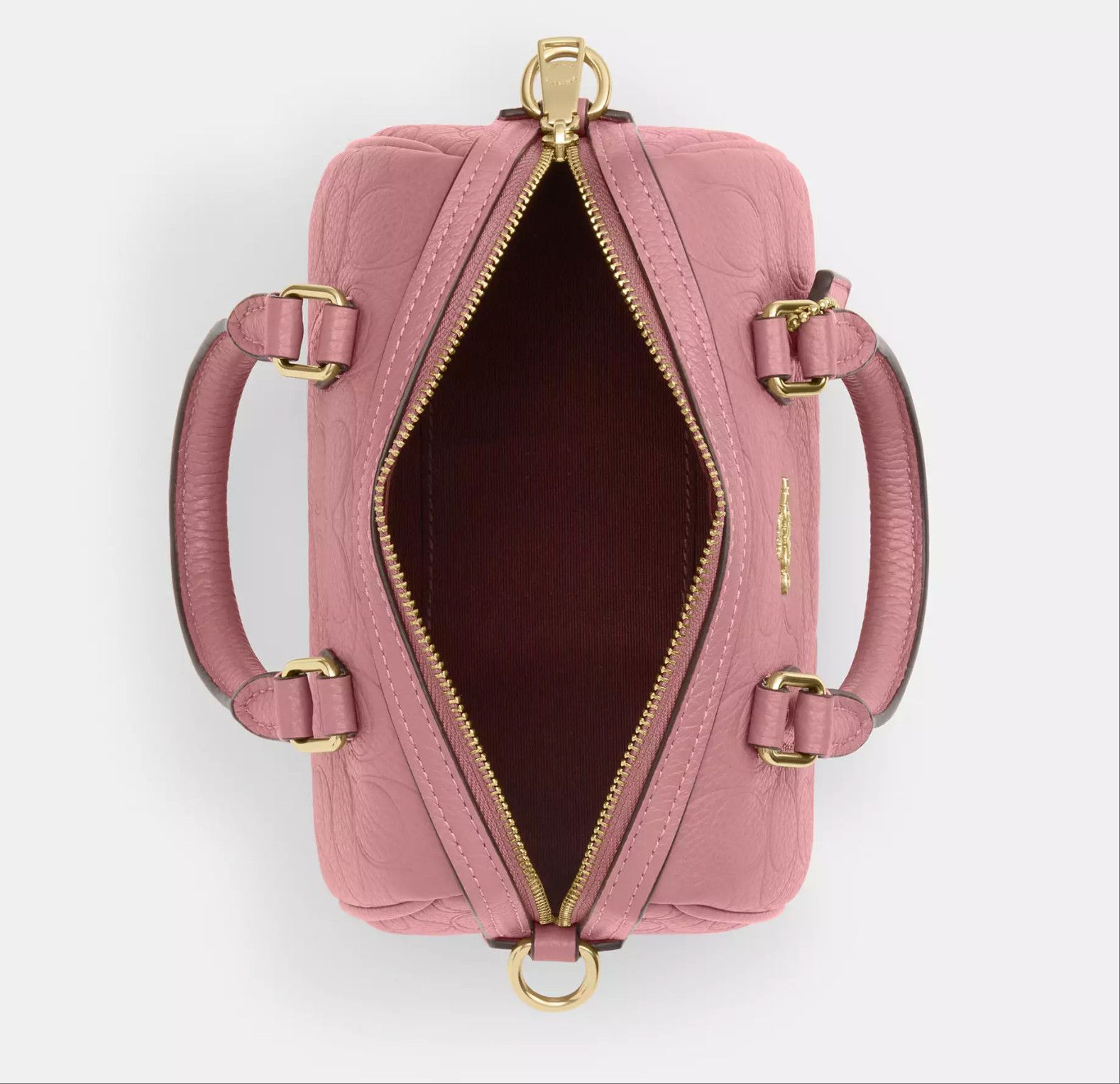 Coach Mini Rowan Crossbody Bag In Signature Leather CCF28 Size ONE SIZE - 11 Thumbnail