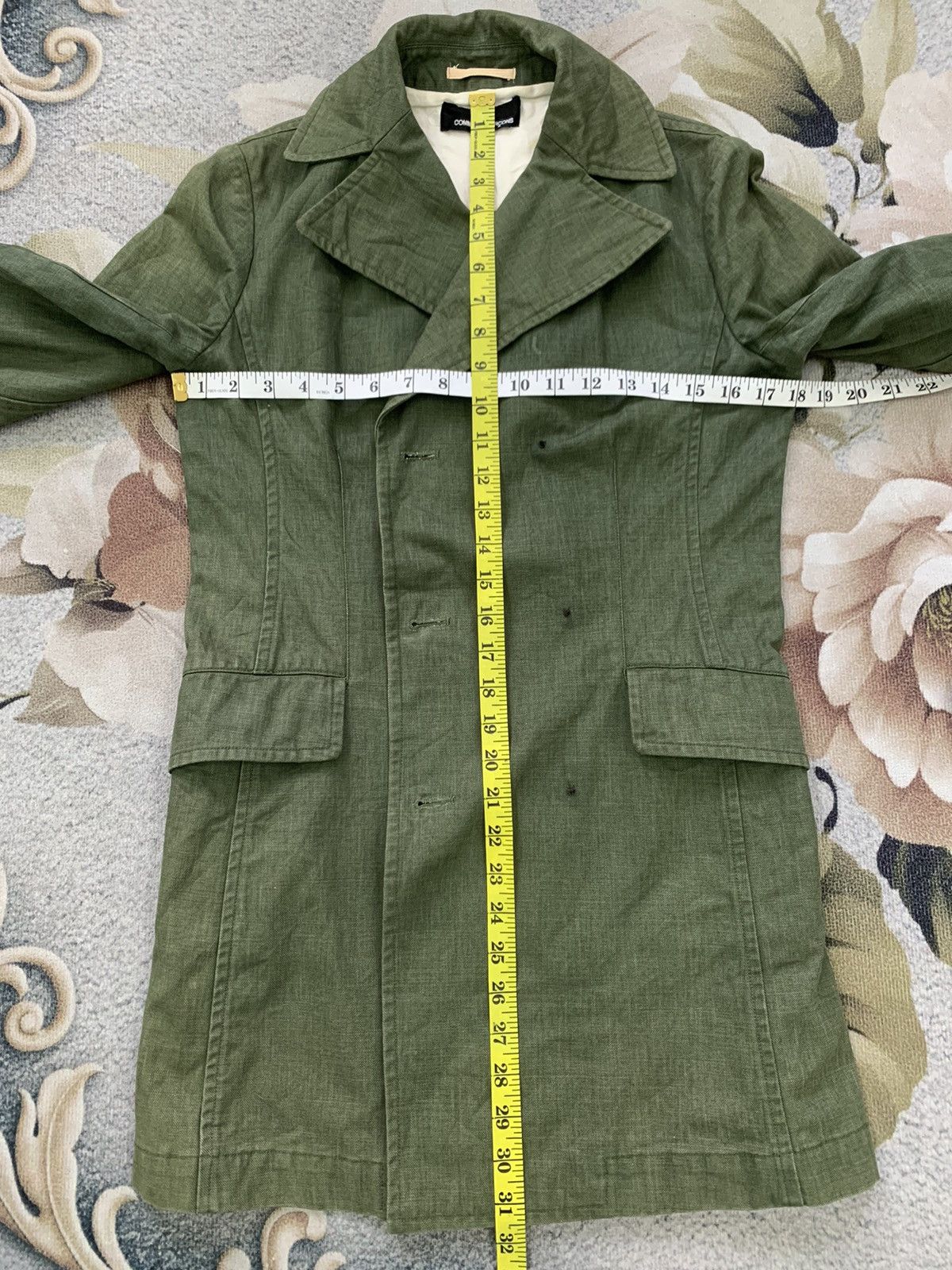 Comme des Garcons Vtg AD2001 Tricot Comme des Garcons Double Breast Coat Jkt Size US M / EU 48-50 / 2 - 10 Thumbnail