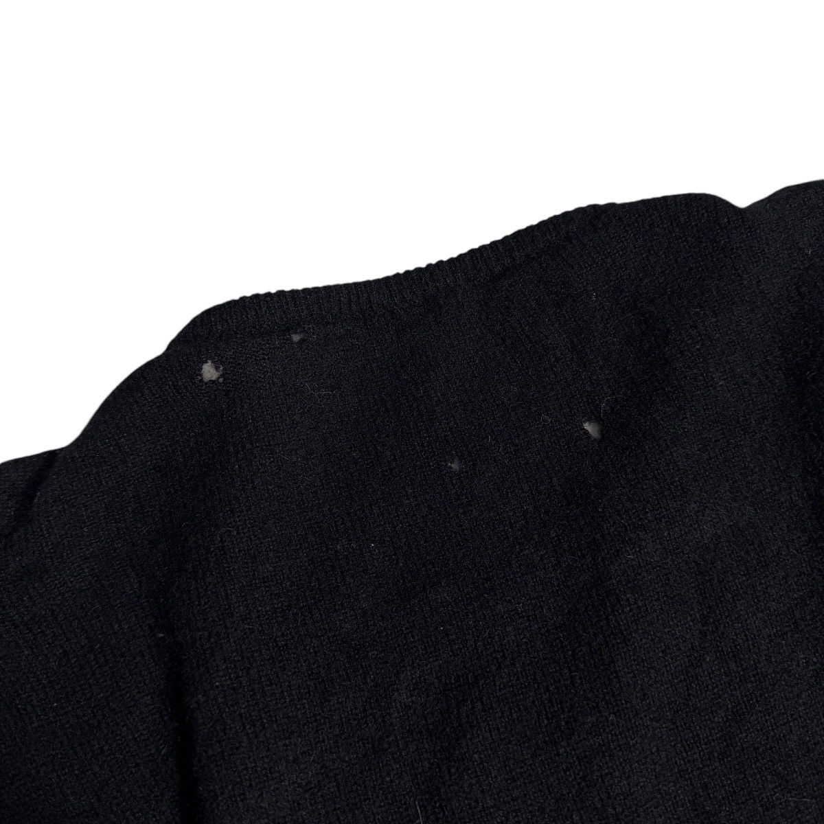 Other Black 100% Cashmere Baroque Damask Pattern Crewneck Sweater Size XS / US 0-2 / IT 36-38 - 10 Thumbnail