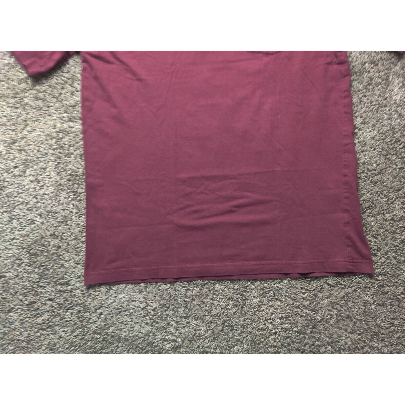 Wrangler Wrangler Shirt Adult Mens Large Maroon Torso Pocket Size US L / EU 52-54 / 3 - 4 Thumbnail