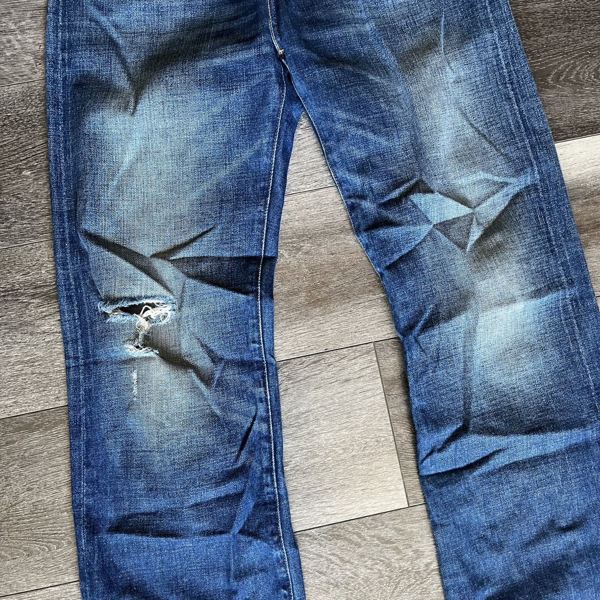 Levi's Vintage Clothing Levi’s Vintage Clothing Selvedge Washed Blue Denim Jeans 26 Size US 26 / EU 42 - 8 Thumbnail