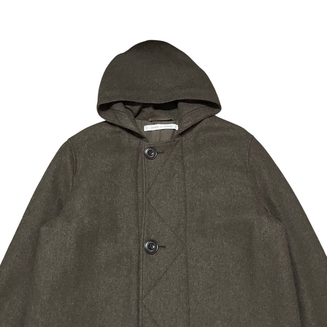 Lemaire × Uniqlo Uniqlo and Lemaire Wool Hooded Coat Size US S / EU 44-46 / 1 - 2 Thumbnail
