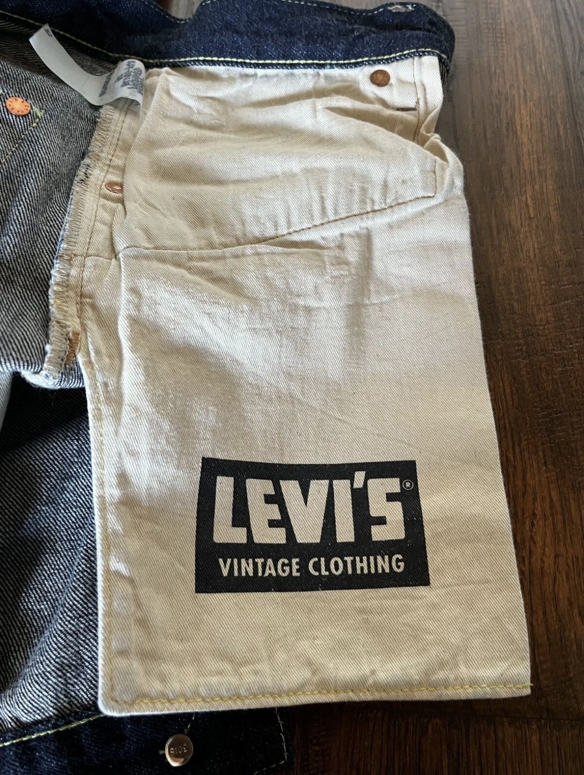 Levi's × Levi's Vintage Clothing Levi's LVC 1954 501 Z Japanese Selvedge Factory Sample Size US 32 / EU 48 - 11 Thumbnail