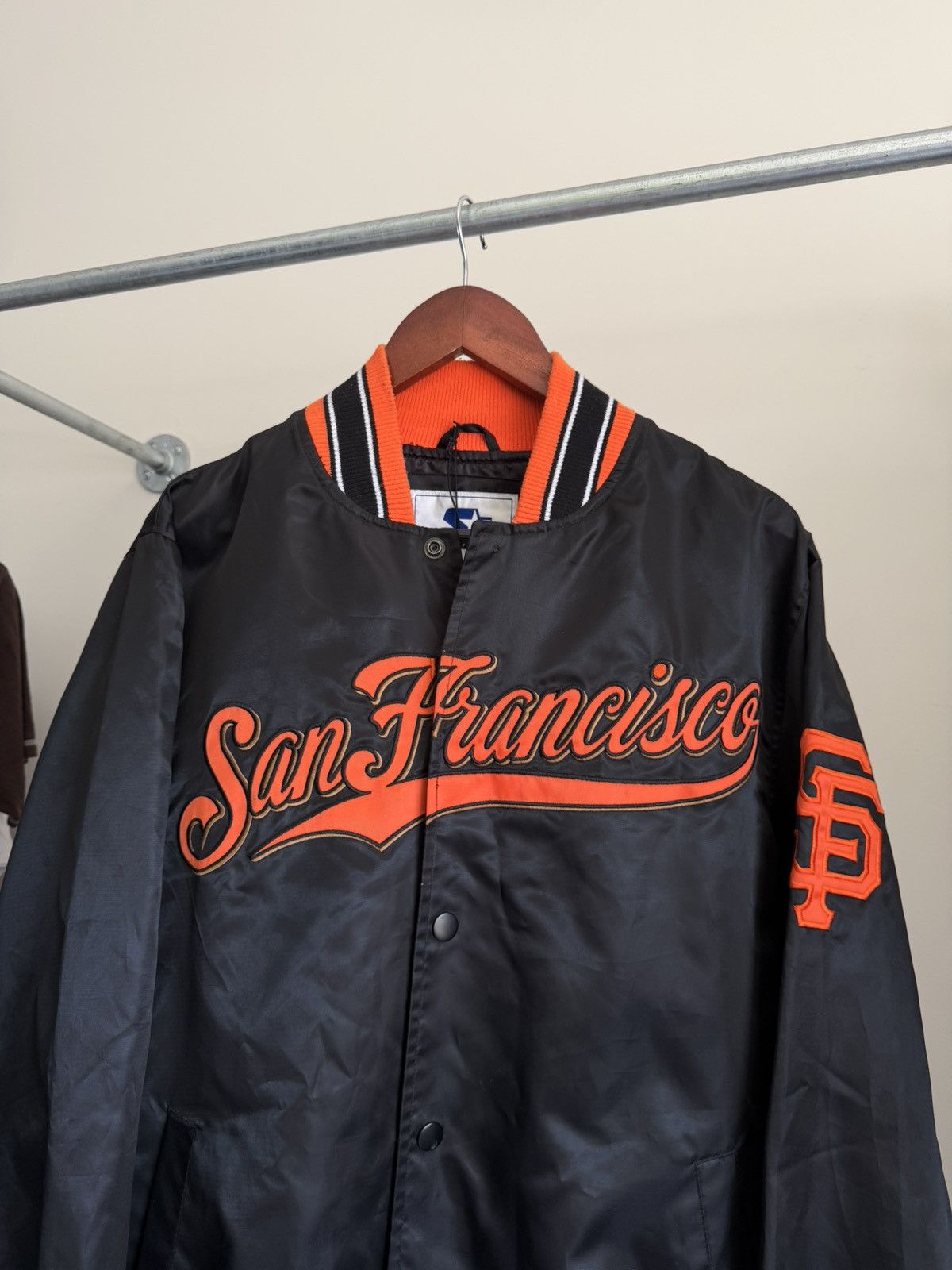 Starter Vintage 90s San Francisco Satin Jacket Size US M / EU 48-50 / 2 - 4 Thumbnail