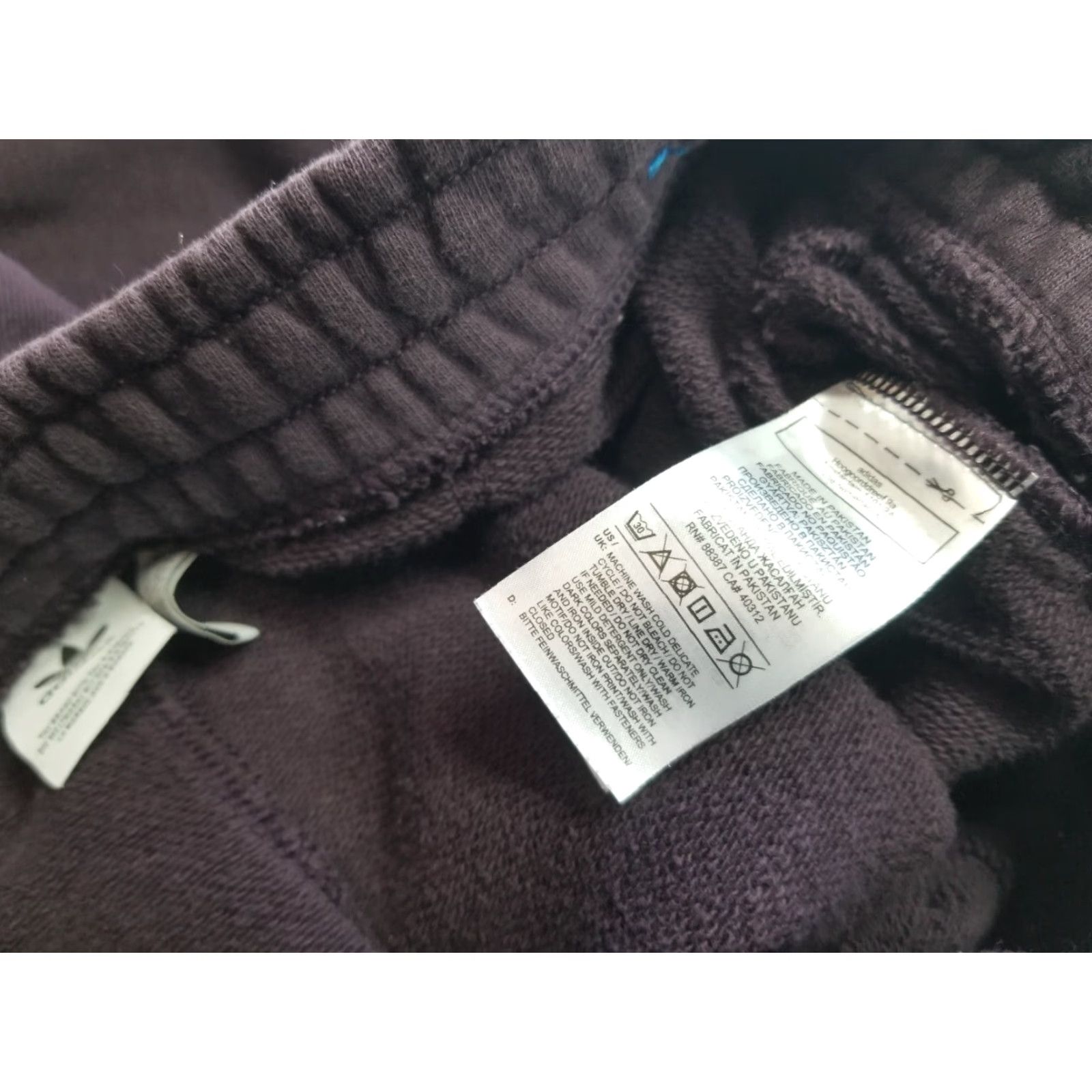 Adidas Adidas Spellout Jogger Sweat Pants Purple Women's S Activewear Pants Tapered Pockets Fall Winter Spring Summer Size 28" / US 6 / IT 42 - 6 Thumbnail