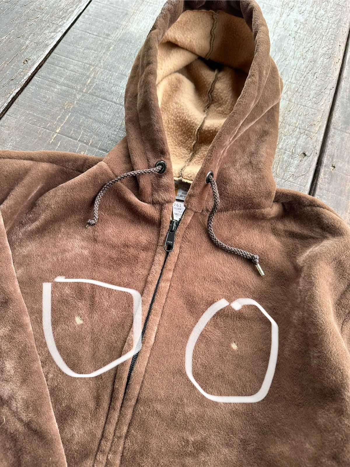 Carhartt Carhartt brown hoodie Size US M / EU 48-50 / 2 - 9 Thumbnail