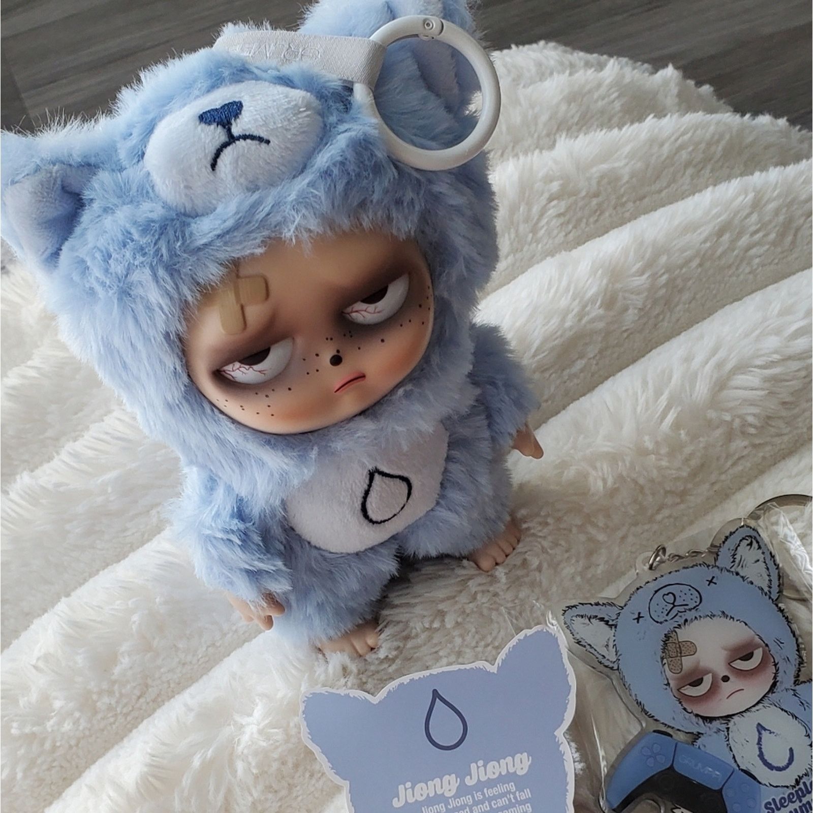 Other Sleepless Grumpipi Series Keychain Charms Key Ring Bag Size ONE SIZE - 8 Thumbnail